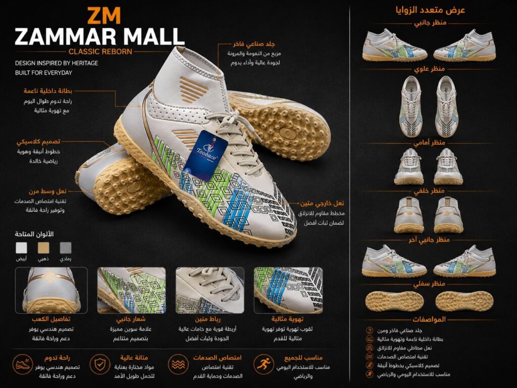 حذاء زمار مول الرياضي الكلاسيكي – Classic Reborn - صورة 4