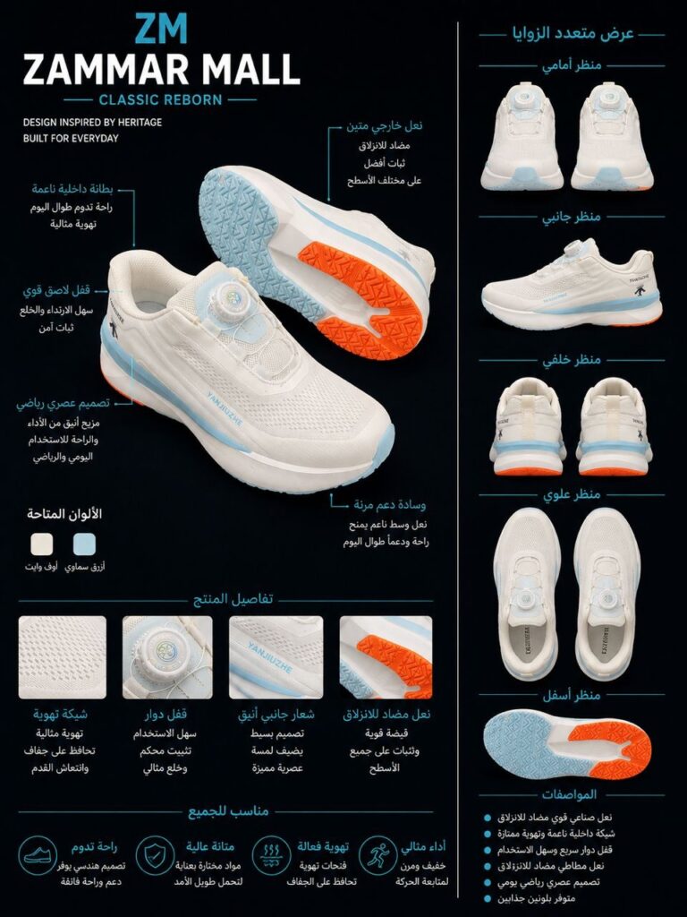 حذاء رياضي رجالي ZM Active Run - صورة 2