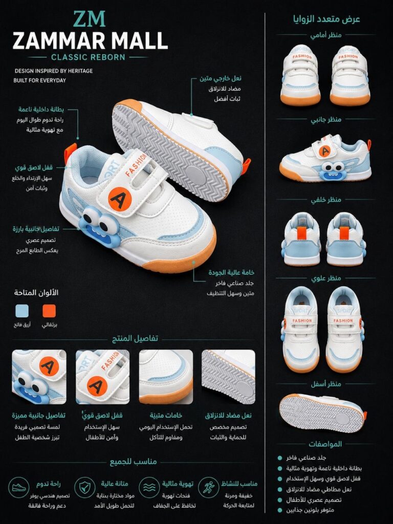 حذاء بوتيك Sport Fashion المرح - صورة 2