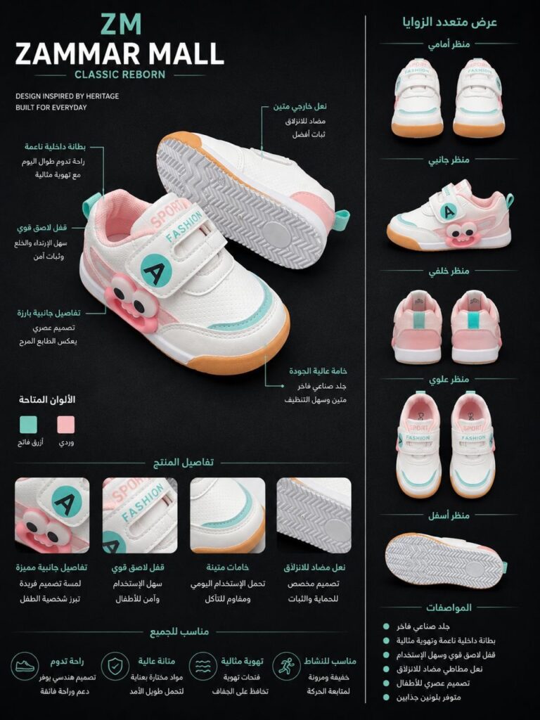حذاء بوتيك Sport Fashion المرح - صورة 3