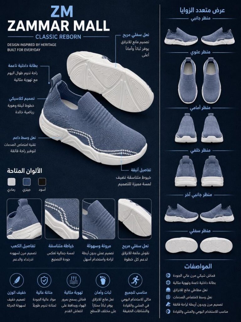حذاء كاجوال Sport Knit للأطفال - صورة 5