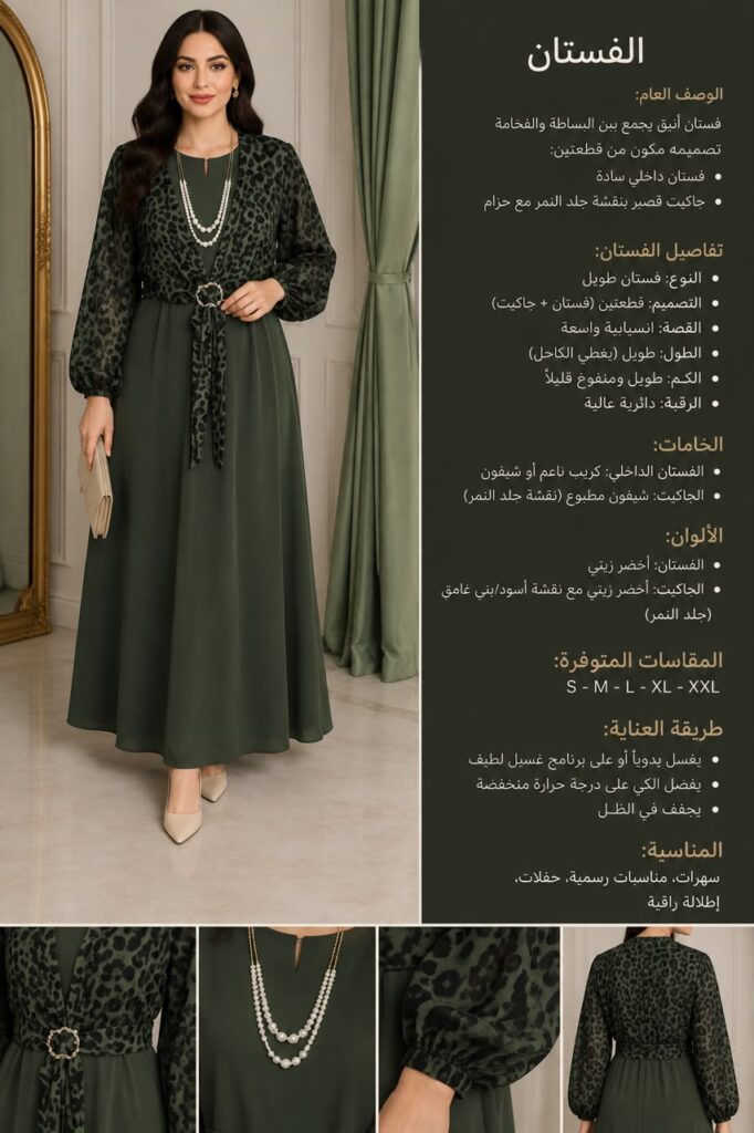 فستان تايغر - صورة 4
