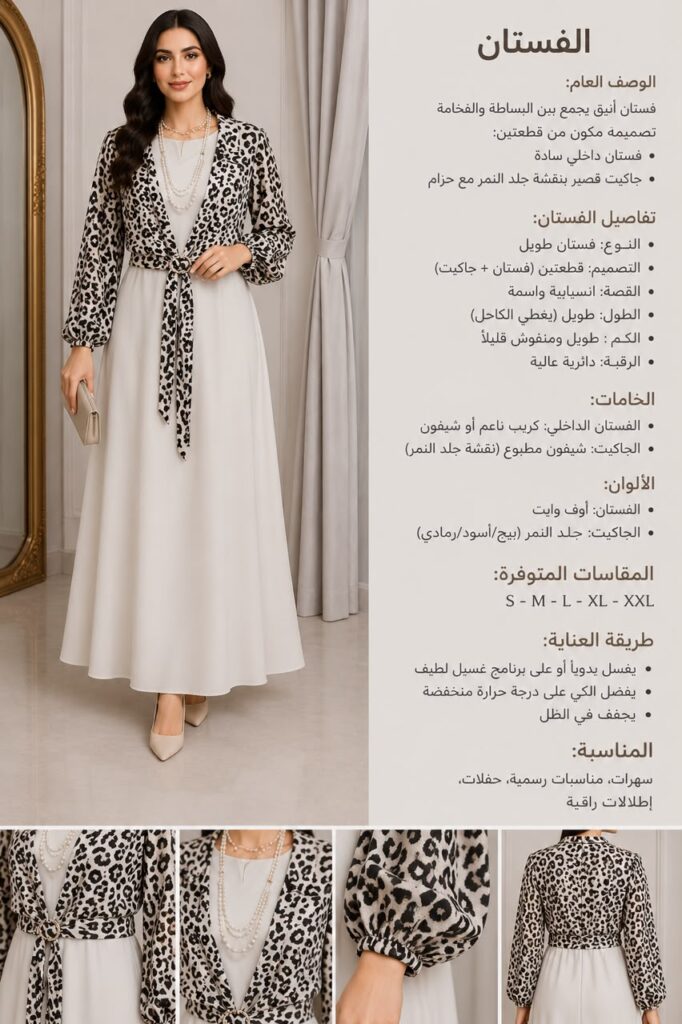 فستان تايغر - صورة 3