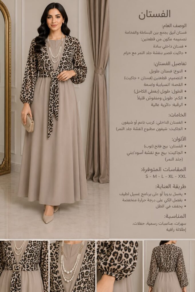 فستان تايغر - صورة 2