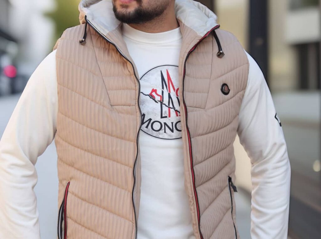 بيجما برشوت جاكار مقلم خريفي ماركة MONCLER - صورة 14