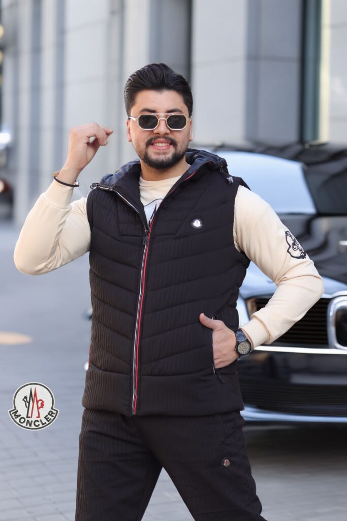 بيجما برشوت جاكار مقلم خريفي ماركة MONCLER - صورة 13