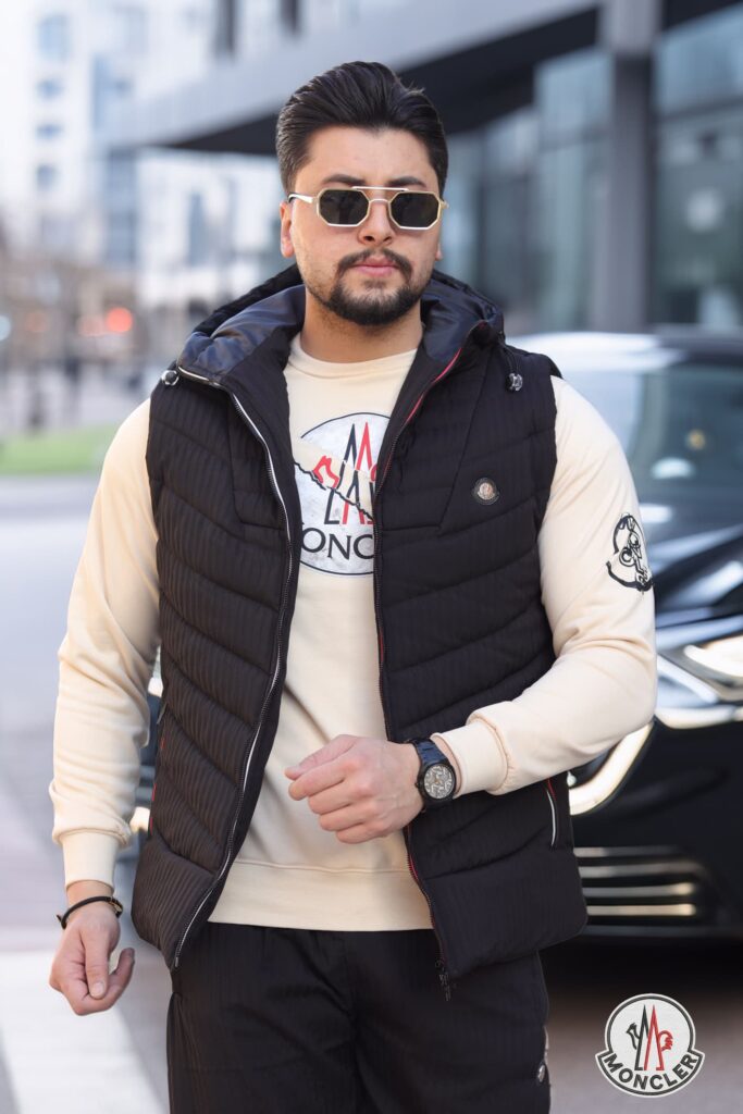 بيجما برشوت جاكار مقلم خريفي ماركة MONCLER - صورة 8