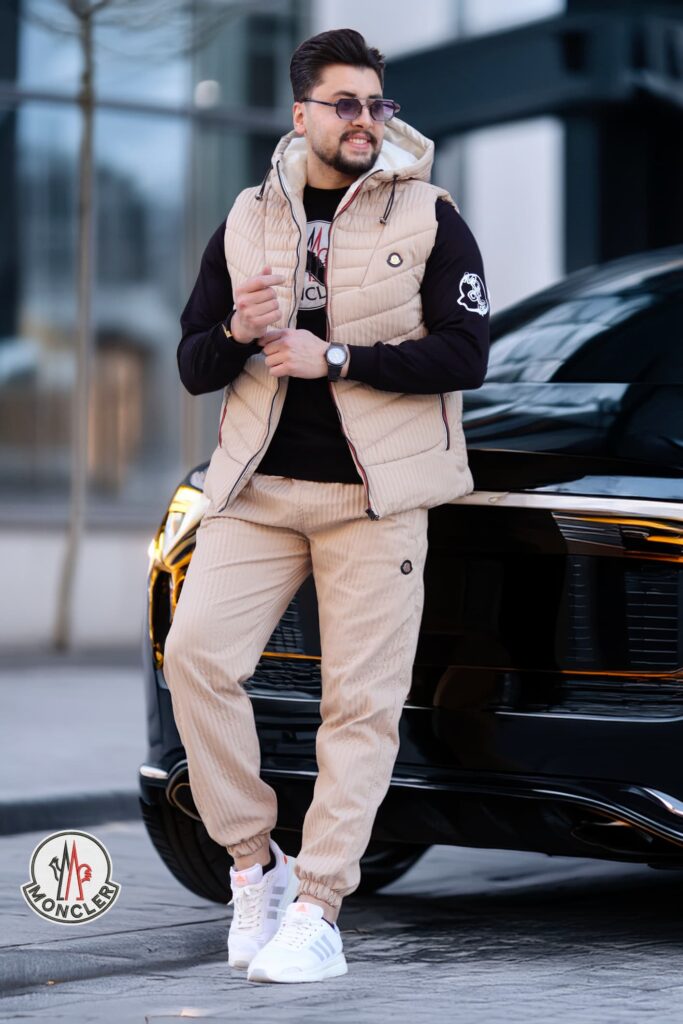 بيجما برشوت جاكار مقلم خريفي ماركة MONCLER - صورة 7