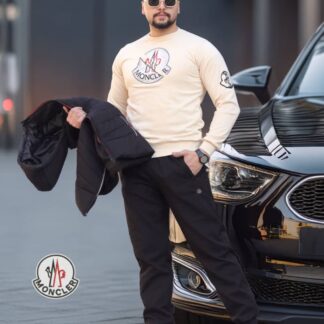 بيجما برشوت جاكار مقلم خريفي ماركة MONCLER