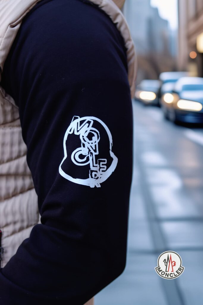بيجما برشوت جاكار مقلم خريفي ماركة MONCLER - صورة 2